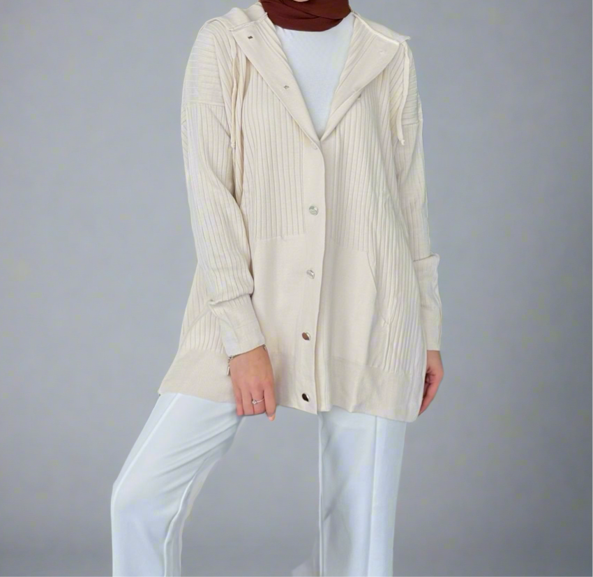 Aurelia cardigan set- Cream