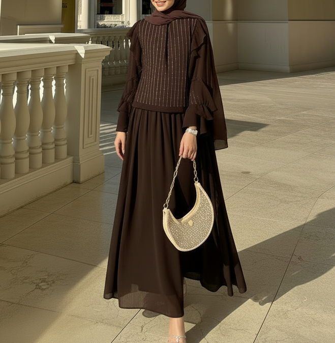 Layali Set- Espresso