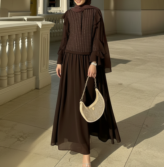 Layali Set- Espresso