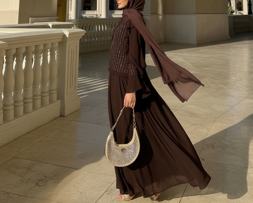Layali Set- Espresso